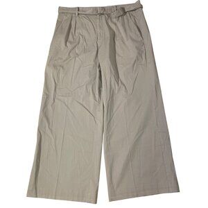 Everlane Women's Wide Leg Pants in Light Gray